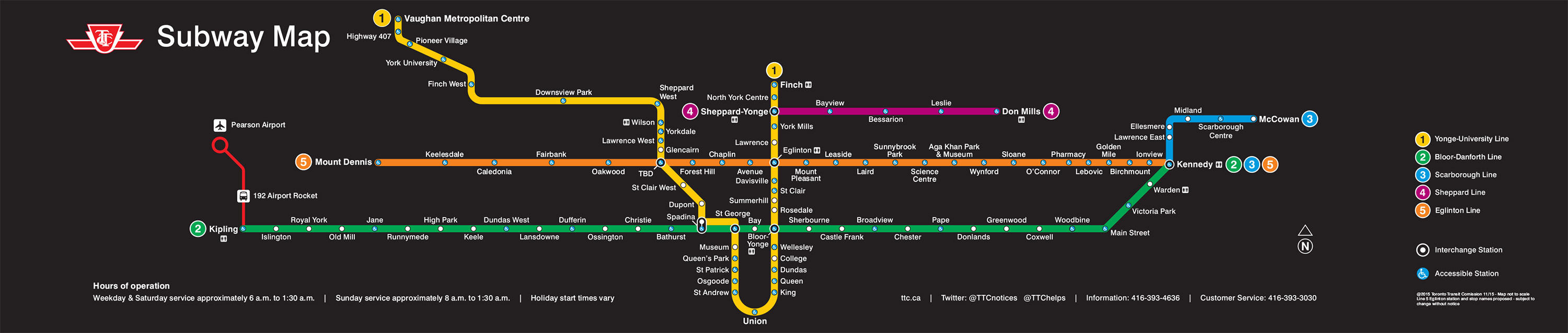 First Look New Ttc Map Vaughan Metropolitan Centre - first look new ttc map vaughan metropolitan centre -